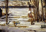 George Bellows A Morning Snow painting
